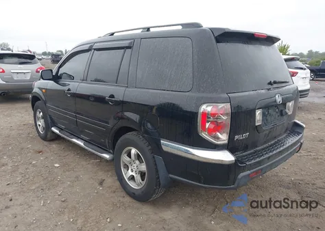 2007 Honda Pilot Ex-L from USA, damaged, VIN 5FNYF28707B011736